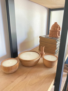 Set de 3 velas cuenco - Luminiscencia Velas