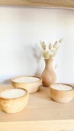 Set de 3 velas cuenco - comprar online