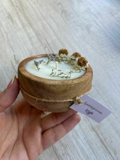 Pack de 20 cuencos con flores secas