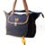 [BOLSO MATERNAL • MOM-BAGS 18" | Gabardina - Azul Marino]
