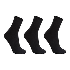 Kit 3 Pares de meias esportivas cano longo masculina selene na internet