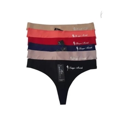 KIT 3 Calcinhas/Tangas sem Costura Microfibra Hangar Moriah - P ao GG - comprar online