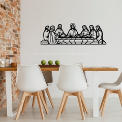 Quadro Escultura de Parede Última Ceia, em Acrílico - comprar online