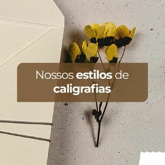 Caligrafia Artística para Convites - loja online
