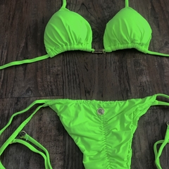 BIQUÍNI LACINHO VERDE FROG NEON - comprar online