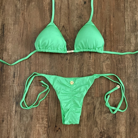 BIQUÍNI LACINHO VERDE SHINE