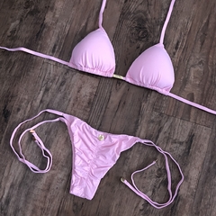 BIQUÍNI LACINHO ROSA BEBÊ