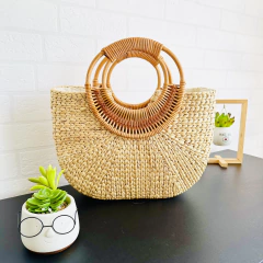 BOLSA DE PALHA PRAIA SAHY - comprar online
