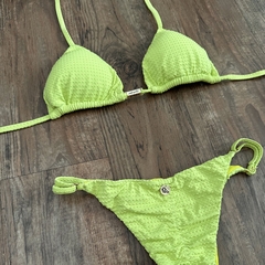 BIQUÍNI LACINHO FIXO VERDE CÍTRUS - comprar online