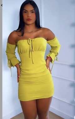 VESTIDO ELLEN VERDE LIMÃO