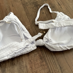 BIQUÍNI MOANA TOP NÓ BRANCO PIQUET na internet