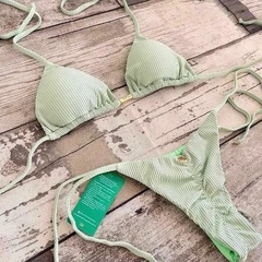BIQUÍNI LACINHO VERDE MENTA CANELADO na internet