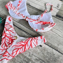 BIQUÍNI CONJUNTO WAVE CORAL na internet