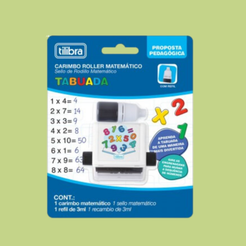 Carimbo Roller Matemático Tilibra