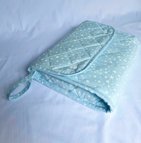 Trocador Perfeito Estrelas Azul