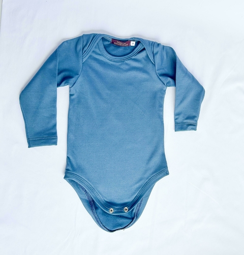 Body Bebê Azul