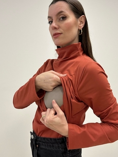 Blusa Ana Terracota - comprar online