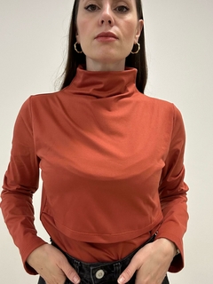 Blusa Ana Terracota na internet