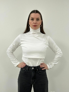 Blusa Ana Branca - Barbara Maternidade