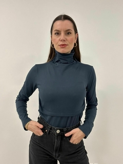 Imagem do Blusa Ana Azul Marinho