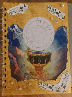 Cuaderno Carta Natal (Art Collage)