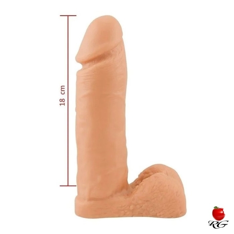 Prótese maciça com escroto 20x4,5