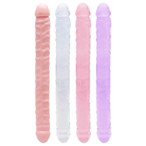 Prótese dupla em gél 32,5X3,2 L30153