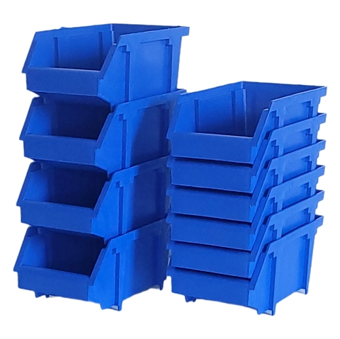 Kit 10 Caixa Gaveta Plástica Organizadora Bin Nº3 Plus