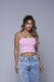 Lip Tube Gloss Poliamida 2 Em 1 Rosa Bebê Com Marrom - comprar online
