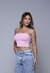 Lip Tube Gloss Poliamida 2 Em 1 Rosa Bebê Com Marrom
