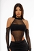 Body Gola Alta Fancy Preto