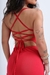 Vestido Fenda Eliana Vermelho