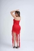 Vestido Medusa Vermelho na internet