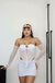 Imagem do Cropped Tule Lily Com Luvas Branco