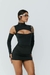 Imagem do Body Recorte com Luvas Preto