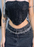 Corset Barbatana Preto