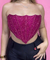Corset Morcego Pink Fúcsia
