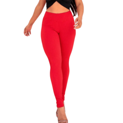 Calça Legging Canelada Poliamida Feminina - Powerful