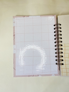 Caderno Flores - Rosê on internet