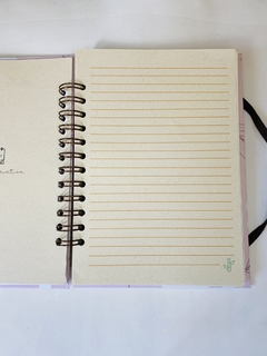 Caderno Flores - Rosê - online store