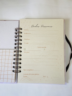 Caderno Xadrez- Rosê - online store
