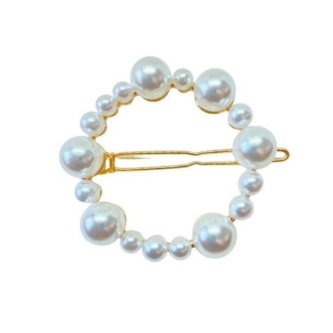 Presilha fivela pérolas