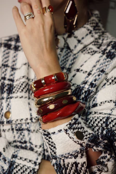 Bracelete Esmaltado Lia - comprar online