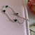 pulseira com pedras pretas - comprar online