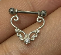 Piercing Arabescos Prata