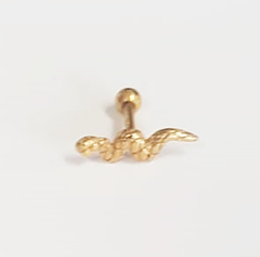 Micro Reto PVD Gold Serprente
