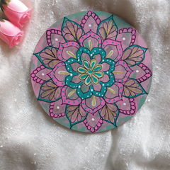 Mandala em MDF 15 cm