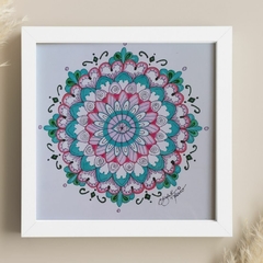 Quadro Mandala Visão - Arte impressa na internet