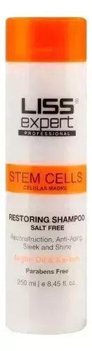 Liss Expert Stem Cells Shampoo Sin Parabenos Free Sal 250ml