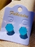 Brinco de pedras Azul Mar - comprar online